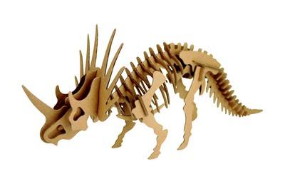Maquette Carton Dinosaure Velociraptor MÉGACRÉA - 35x18cm