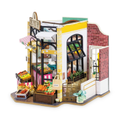 Kit Maquette 3D Boutique Primeur à fabriquer Carl's Fruit Shop 22 cm DG142 Rolife