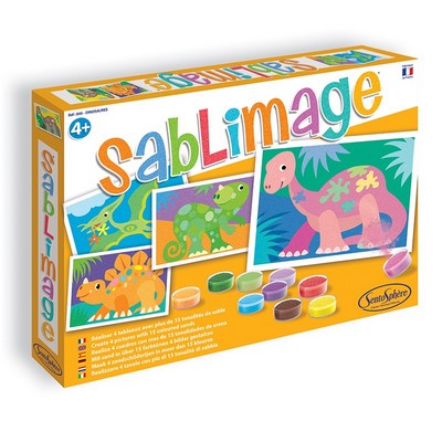 Recharge Sablimage Pirates - 4 Planches à Colorier Avec Sable, Activité Créative Enfant 4 Ans+ - 10