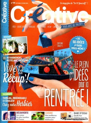 Magazine créative n19 sept oct 2014