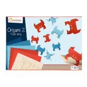 Boîte créative Origami 2 de 40 feuilles 10 modèles Avenue Mandarine