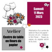 ATELIER Samedi 11 Mars 2023 - Centre de table printanier - Montauban