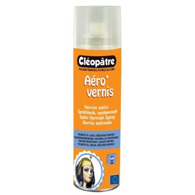 Vernis en Spray Aéro'Vernis Satin Aérosol 250ml Cléopatre