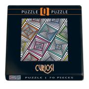 Mini-Puzzle Q Casse-tête Pop Cuboïde 72 pièces 12.5x12.5 cm Curiosi