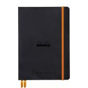Carnet A5 Pointillés 240p numérotées GoalBook Rhodia Noir