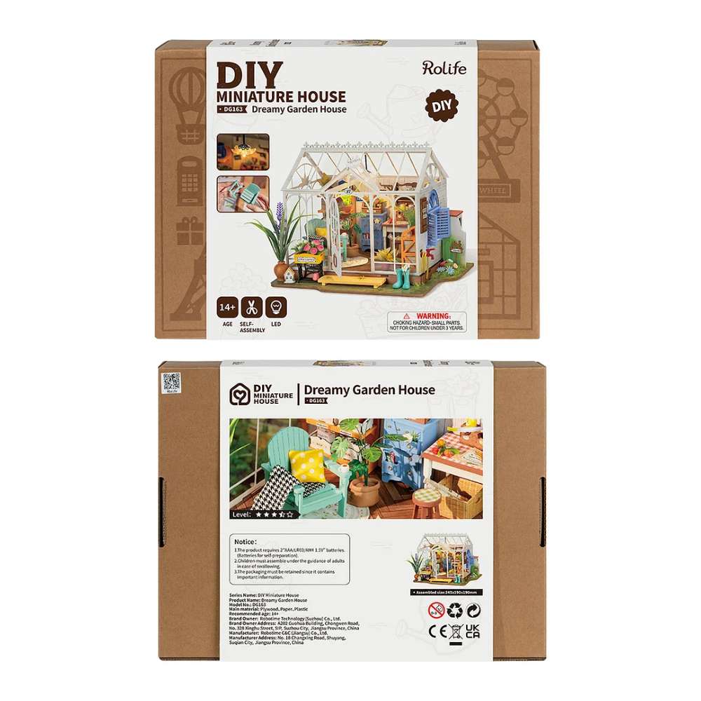 Cabane miniature en kit à assembler et à peindre accessoires fournis pour  diorama - Référence 4051 fabriquée par PLUS MODEL