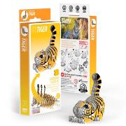 Mini-maquette Eugy Tigre  7.3 cm en Carton 3D