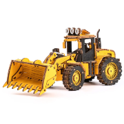 Maquette Engin Chantier Bulldozer 18cm Puzzle 3D 211 pièces TG509K Rokr