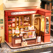 Kit Maquette 3D Patisserie miniature à fabriquer Honey Dessert Talk 242 pièces DG168 Rolife