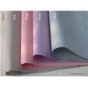 Papier népalais uni couleur Rose Dragée Feuille 50x75 cm Lokta Fait-main