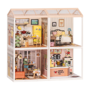 Kit Maquette Super Creator Cuisine DW008 Happy Meals Kitchen 152 pièces Rolife
