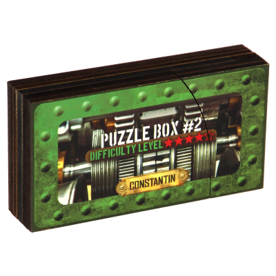 Boite à Secrets Casse-tête Puzzle Box 2 Puzzle Constantin