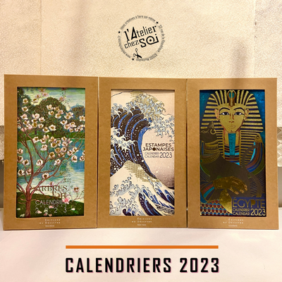 [Planning] Grands Calendriers Muraux 2023 Luxueux Reflets Dors