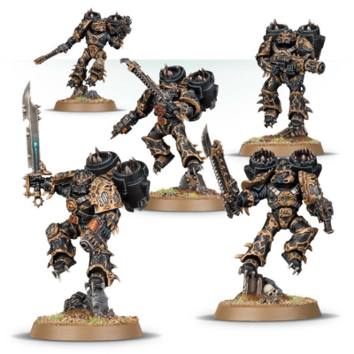 Kit Raptors 5 Figurines Space Marines du Chaos Warhammer 40000