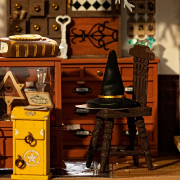Kit Maquette Bois Miniature Kiki's Magic Emporium 13x17x21 cm DG155 Rolife
