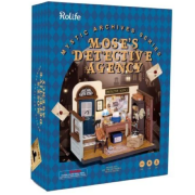 Kit Maquette Bois Miniature Mose's Detective Agency 13x16x20 cm DG157