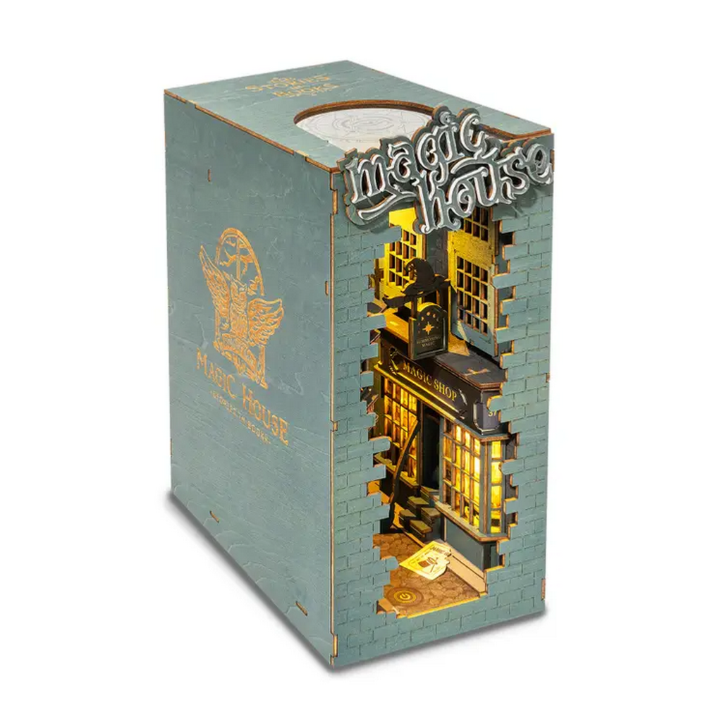 Miniature] Maquette ruelle 3D serre-livre Magic house