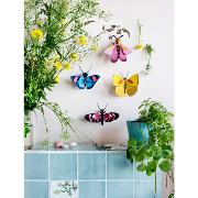 Insecte Papillon Longwing Rose en carton 17 cm Décoration 3D Studioroof