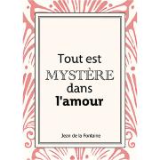 Carte postale Belles Citations Mystère dans l'Amour 15x21 cm Kiub