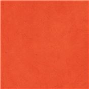 Papier népalais uni couleur Orange Vif 50x75 cm