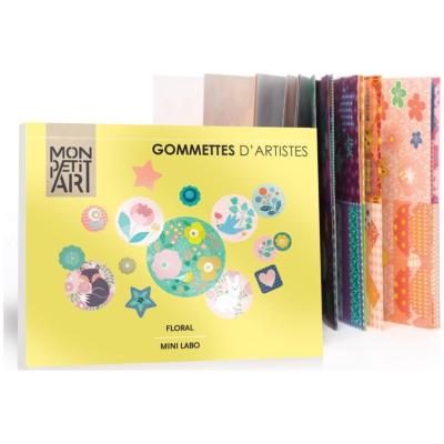 Gommettes d'Artistes Floral Carnet 650 stickers Mon Petit Art