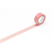 Masking Tape motif Asanoha Rouge Rouleau 15mm x 7m