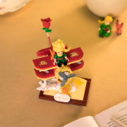 Briques de construction Le Petit Prince Avion rouge  H 14 cm Starry Ride Plane Pantasy