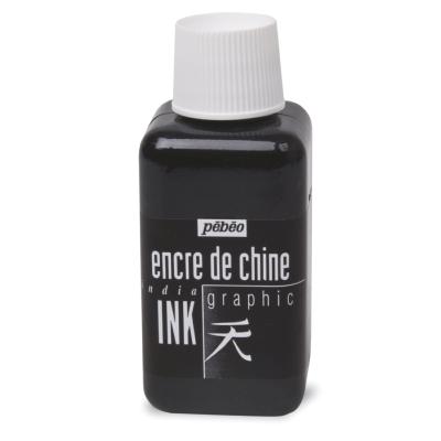 Encre de Chine Noire Graphic Flacon 250ml Pébéo