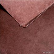 Papier népalais uni couleur Chocolat 50x75 cm