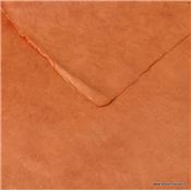 Papier népalais uni couleur Noisette Feuille 50x75 cm Lokta Fait-main