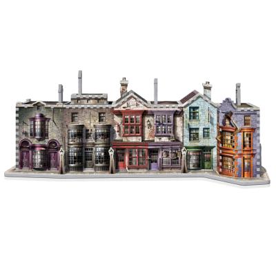 Maquette Harry Potter Diagon Alley Chemin de Traverse 450 pièces 55x19x21 cm Mini Wrebbit 3D Puzzle