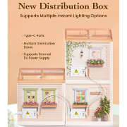 Kit Maquette Super Creator Cuisine DW008 Happy Meals Kitchen 152 pièces Rolife