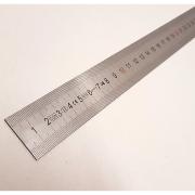 Réglet gradué inox 50 cm semi-rigide précision au 1/2 mm