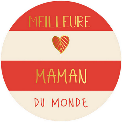 Joyeux Noel Mamie Magnet Colleen Illustrations - Arrière Grand