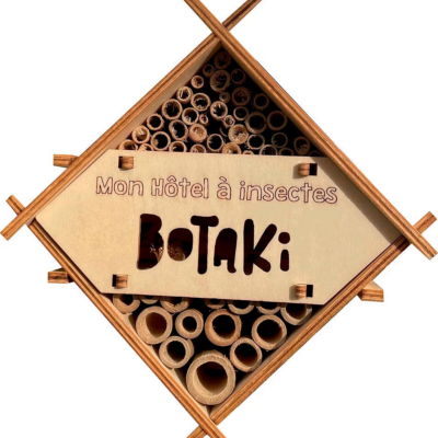 Kit Hôtel à Insectes à Fabriquer et Carnet d'exploration Insectes Botaki