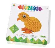 Kit pliage Origami 3D Poussin Taille S 236 pièces Créagami