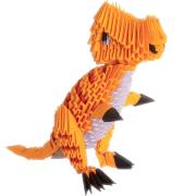 Kit pliage Origami 3D Dinosaure T-Rex Taille L 634 pièces Créagami