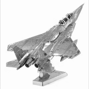 Maquette Métal Avion Boeing Fighter F15 Mini 9 cm Aluminium