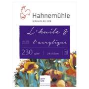 Bloc Huile&Acrylique 230g  24x32 cm 10fles Hahnemuhle