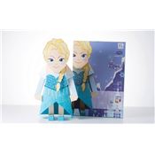 Papertoy à construire Elsa Reine des Neiges Taille XL 30cm Momot