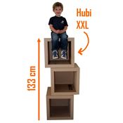 Patron de meuble en carton - Module de rangement en carton Hubi XXL