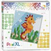 Kit Tableau en Pixels XL Hippocampe 12x12 cm 529 Pixels Pixel Hobby