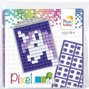 Kit Porte-Clés en Pixels Licorne à créer 3 x 4 cm Pixel Hobby