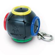 Casse-tête Mini Cube Helmet Cercles 4x4x4cm Porte-clés Meffert's Cube