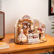 Kit Maquette 3D La Couture d'Elsa miniature à fabriquer 24x16x17 cm DG178 Elsa's Tailoring Rolife