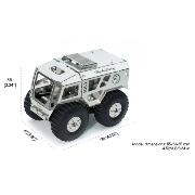 Maquette Métal Voiture Tout-terrain Sherp In 11.5m xx pièces Inox Inertiel Time For Machine