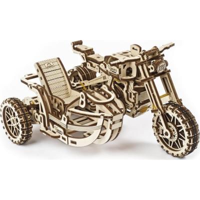 Ugears Maquette Bois Moto Scrambler UGR-10 Puzzle 3D Mécanique 380 pièces