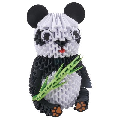 Kit pliage Origami 3D Panda Taille L 622 pièces Créagami
