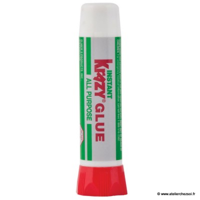 Colle instantanée Instant Krazy Glue tube 2 ml