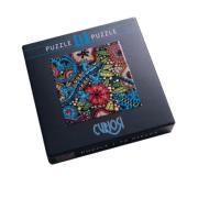 Mini-Puzzle Q Casse-tête Color Salamandre 72 pièces 12.5x12.5 cm Curiosi